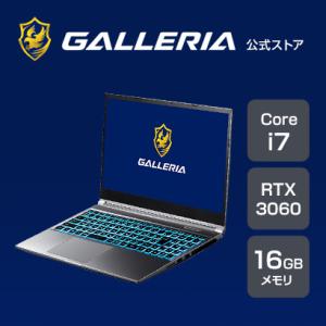 *ゲーミングノートPC 新品 パソコン ノート GALLERIA ガレリア XL7C-R36 インテル Core i7 10875H/RTX3060/16GBメモリ/512GB SSD/15.6フルHD 9853-3118
