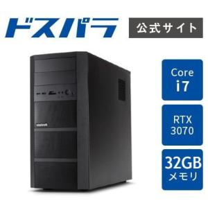 デスクトップPC 新品 パソコンraytrek レイトレック XF Core i7-12700/RTX3070/32GBメモリ/1TB SSD/Windows 11 Home 10897-3461