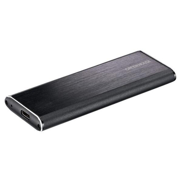 GreenHouse GH-M2NVU3A-BK (NVMe M.2 SSD専用 外付けドライブケー...