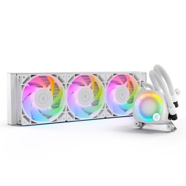 EKWB EK-Nucleus AIO CR360 Lux D-RGB - White (ホワイト)
