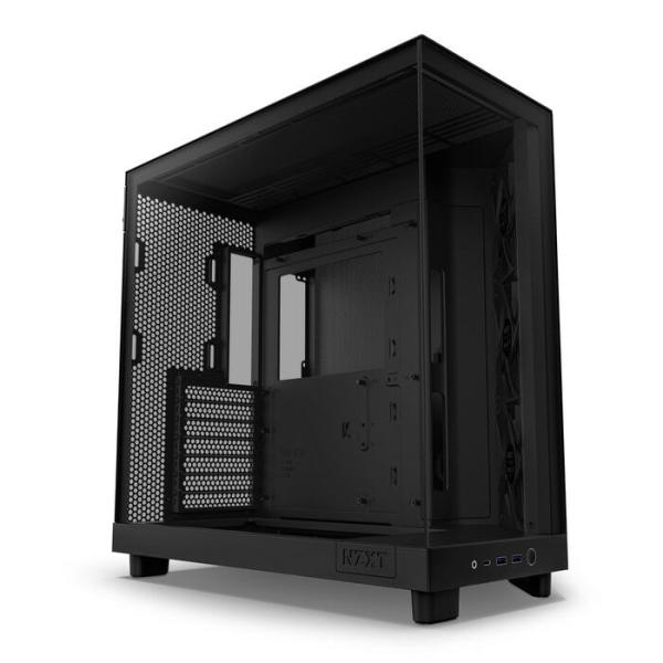 NZXT H6 Flow CC-H61FB-01 (ATX ガラス ブラック)