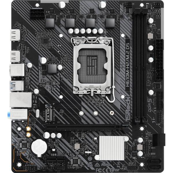 ASRock H610M-H2/M.2 D5 (H610 1700 MicroATX) ドスパラ限定...