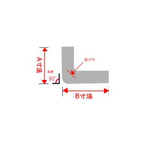 鉄パイプ　φ４８．６　Ｌ曲げ