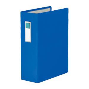 ●キングジム　パイプファイル　Ａ４判タテ型　とじ厚８０ｍｍ（青）