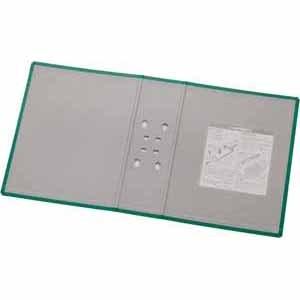 キングジム　キングファイル スーパードッチ〈脱・着〉イージー用替え表紙　とじ厚80mm用（緑）