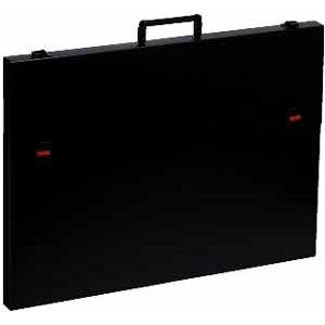 キングジム　デザイナーズケース2つ折　A1,2つ折（黒）