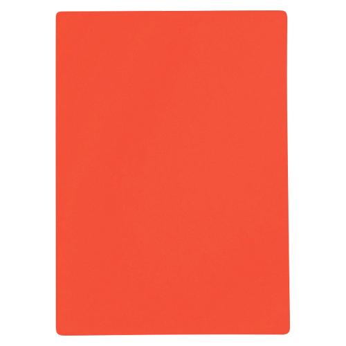 ●ベロス　下敷　規格：Ｂ５判（透明赤）