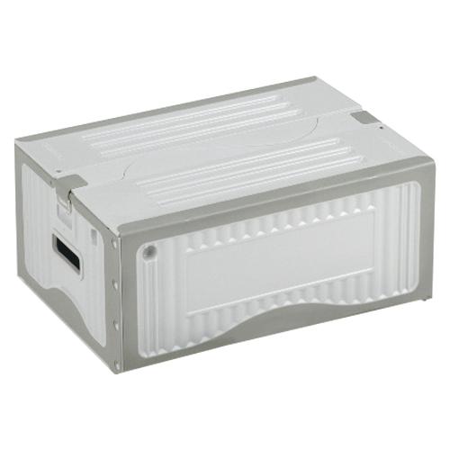 ●岐阜プラスチック工業　リスボックス　クリア　外寸：幅４５５×奥３２２×高２０６ｍｍ（クリア／グレー...