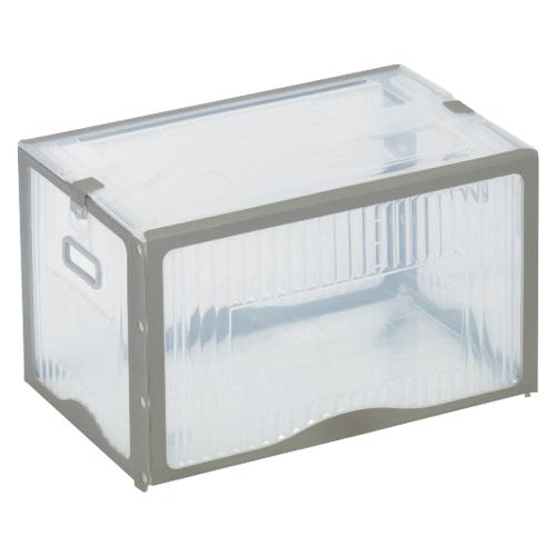 ●岐阜プラスチック工業　リスボックス　クリア（クリア／グレー）