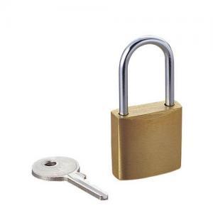エレコム　南京錠（ゴールド）