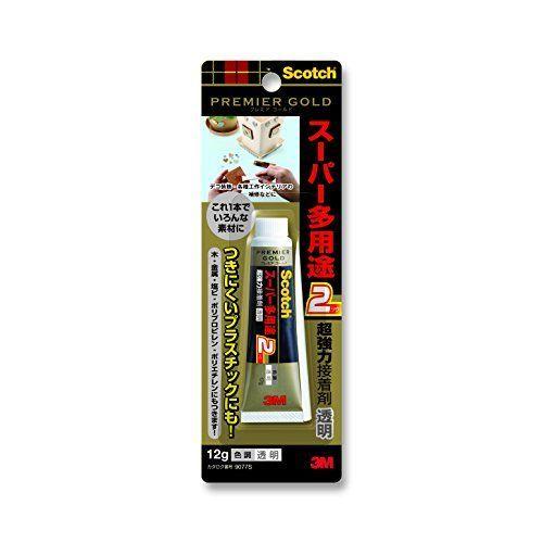 ●スリーエム　スコッチ（R） 超強力接着剤 プレミアゴールド スーパー多用途 2 透明 9077S ...