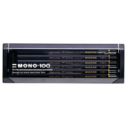 トンボ鉛筆　鉛筆　モノ１００　ＨＢ　製図用