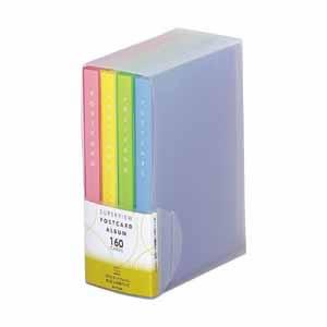 リヒトラブ　スーパーヴュー・ポストカードアルバム　Ａ６判タテ型　２０ポケット（色込み）