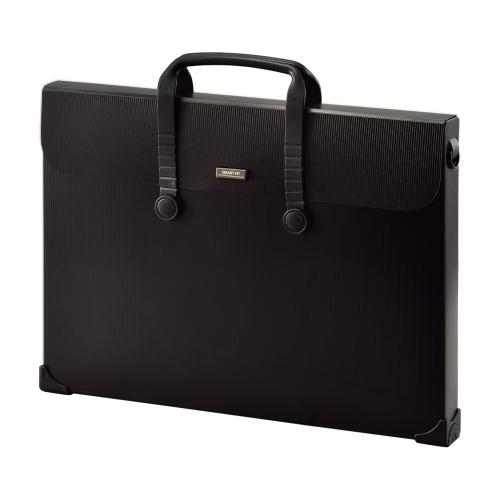リヒトラブ　ＳＭＡＲＴ　ＦＩＴ　キャリングバッグ　Ａ３判　収納幅３５ｍｍ（ブラック）