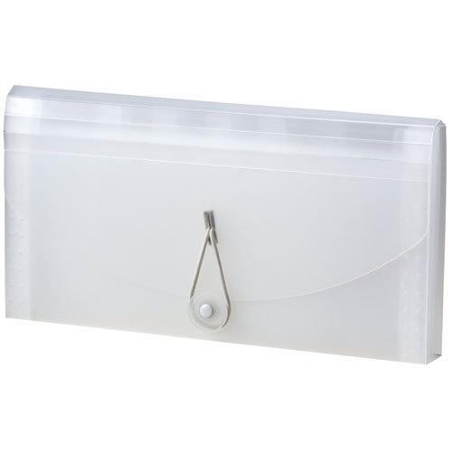 セキセイ　セマック　ドキュメントファイル　長３封筒サイズ　１３ポケット（ホワイト）