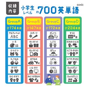 ソニック ピコトレ 英単語700 小学生レベル...の詳細画像1