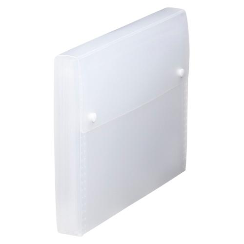 ●キングジム　シンプリーズドキュメントファイル（透明）　Ａ４判１３ポケット（透明）