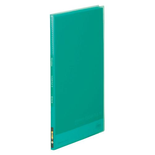 ●キングジム　シンプリーズ　クリアーファイル（透明）　Ａ４判タテ型（１０ポケット）（緑）