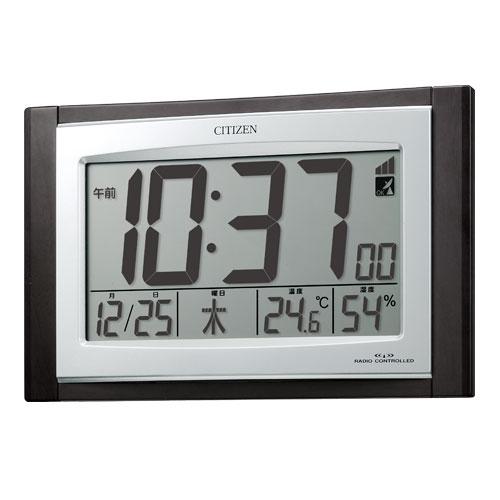 ●シチズン　パルデジットコンビＲ０９６（濃茶木目仕上）