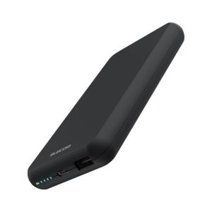 エレコム　直送　モバイルバッテリー　１００００ｍＡｈ　大容量　おまかせ充電対応（ブラック）｜dotkae-ru02