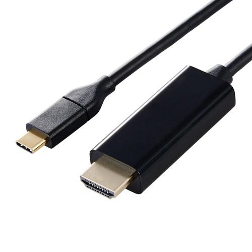 エレコム　メーカー直送 USB-C HDMI 変換ケーブル 3m 4K/60Hz対応 (Window...