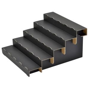 値下げ♪新品未使用　組立式　木製傾斜　ディスプレイ棚2way ササガワ 組立式木製傾斜飾り棚 2Way 什器 即売会 創作イベント