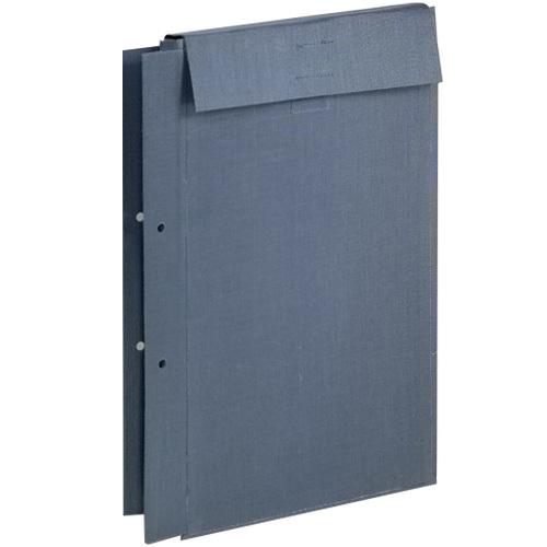 ●美濃商会　布製図面袋（マジックタイプ）　面ファスナー式（グレー）