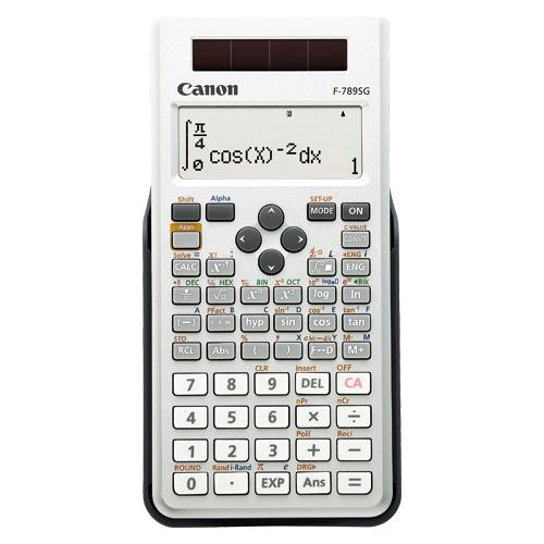 キヤノン　電卓　外寸（重量ｇ）：横８０×縦１６８×厚１３ｍｍ（８８）
