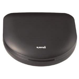 三菱鉛筆　朱肉　くっきり乾一　朱肉（ヒンジ型）　盤面サイズ６４ｍｍ