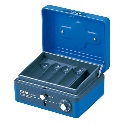 カール　キャッシュボックス　Ｂ７サイズ（ブルー）