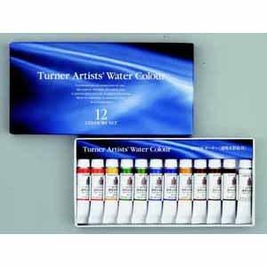 (未使用･未開封品)　ターナー色彩 透明水彩絵具 12色セット WT00512C 5ml qdkdu57 ターナー 透明水彩絵具セット 12色セット 5ml WT00512C : どっと