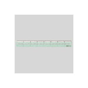 ●クラウン　データマスク定規　つや消しタイプ　５ｍｍ幅罫線引目盛付　目盛：４０ｃｍ