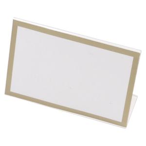 ●クラウン L型カード立 本体(再生PET樹脂製...の商品画像