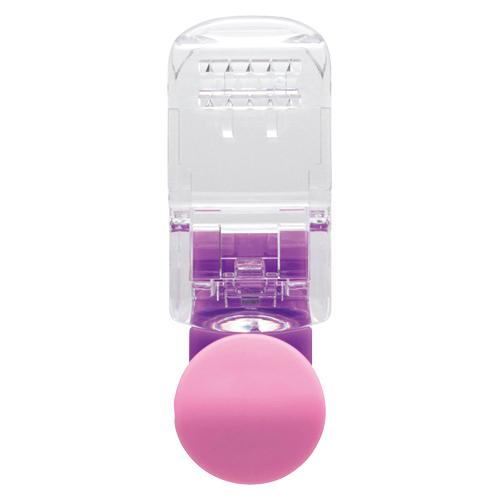 ソニック　キッズクリップ　ミニ　服に穴が開かない名札留め　名札クリップ　ワンタッチ　簡単　小学生　登...