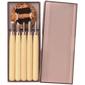 銀鳥産業　彫刻刀 やくも 5本組 セリースパック