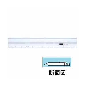 ウチダ　カッティング定規 50cm型　50cm アルミエッジ付き
