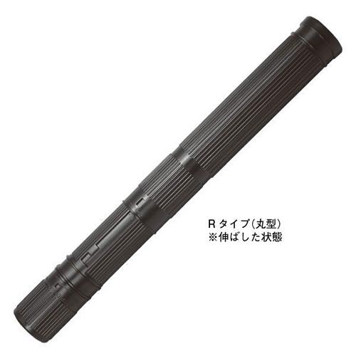 ウチダ　スライドケース R-100 　A2〜A0　外寸:径100×長600〜980mm（ブラック）