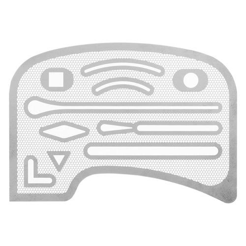 ウチダ　メッシュ精密字消板　80X56mm