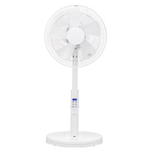 ユアサプライムス　DCタッチストップリビング扇 扇風機（ホワイト）