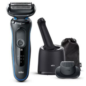 ●ブラウン　密着シリーズ５　充電式シェーバー　髭剃り　メンズシェーバー　５１−Ｂ７２００ＣＣ−Ｖ（ブルー）
