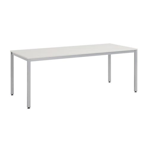 ライオン事務器　法人限定 メーカー直送品 スクエアテーブル（ホワイト）