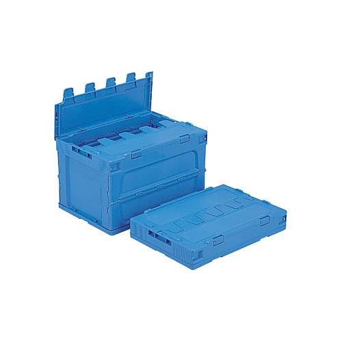 ●三甲　オリコン　フタ付き　容量：５１．６ｌ（青）