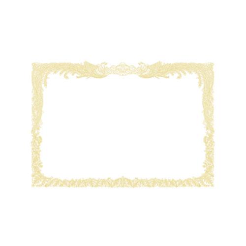 ●ササガワ　ＯＡ対応賞状用紙　縦書用　１００枚パック　タカ印　Ａ４判（白）