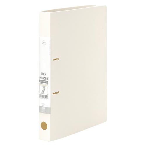 ●リヒトラブ　リクエスト・Ｄ型リングファイル　Ａ４判タテ型（背幅３４ｍｍ）（白）