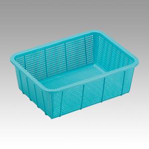 セキスイ 角籠深型 小 ブルー AKG236