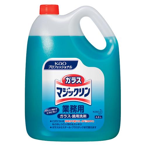 ●花王　ガラスマジックリン　業務用　容量：４．５ｌ