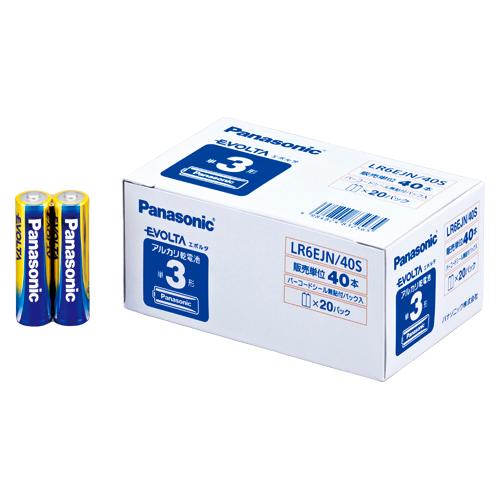●パナソニック　EVOLTAアルカリ乾電池　形式:単3形(1.5V)