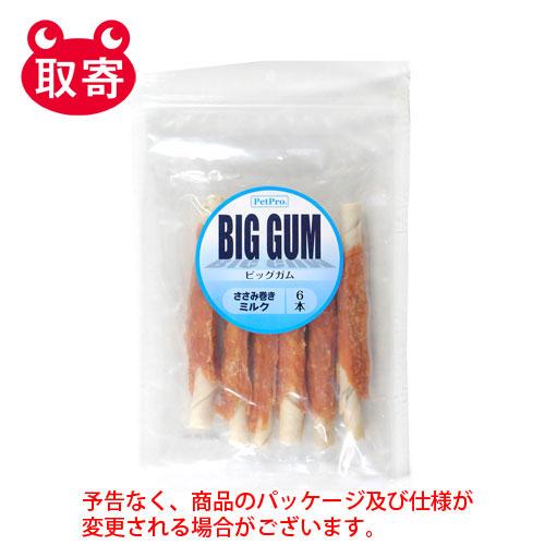 ペットプロジャパン　ペットプロ　ＢＩＧガム　ささみ巻きミルク　６本入　ペット用品