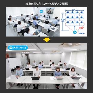 サンワサプライ 直送 会議用ワイドレンズカメラの詳細画像2