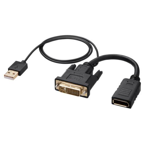 サンワサプライ　直送 DVI-DisplayPort変換アダプタ(4K/30Hz)